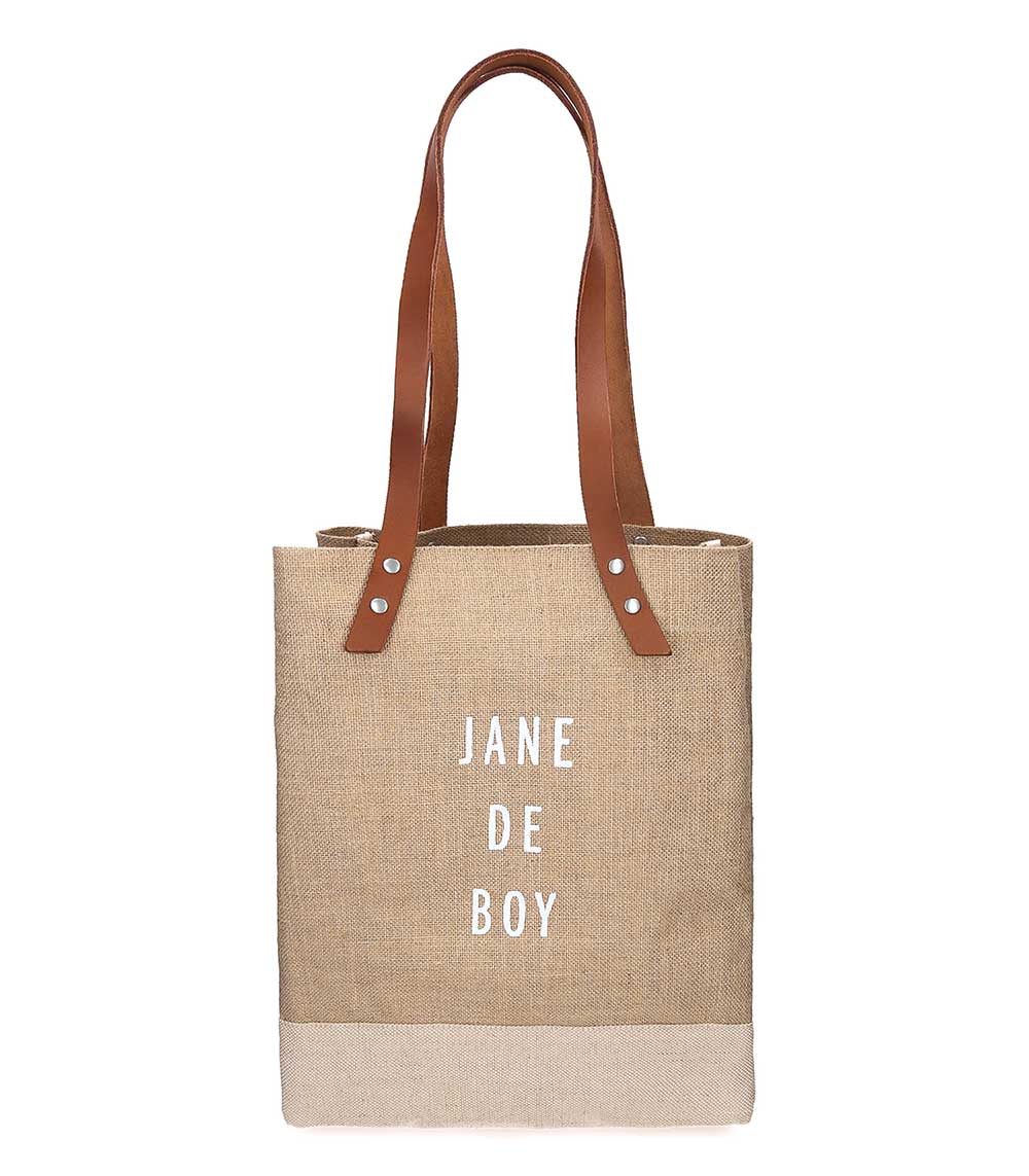 Sac Equitable Wine Bag Jane de Boy Natural Apolis