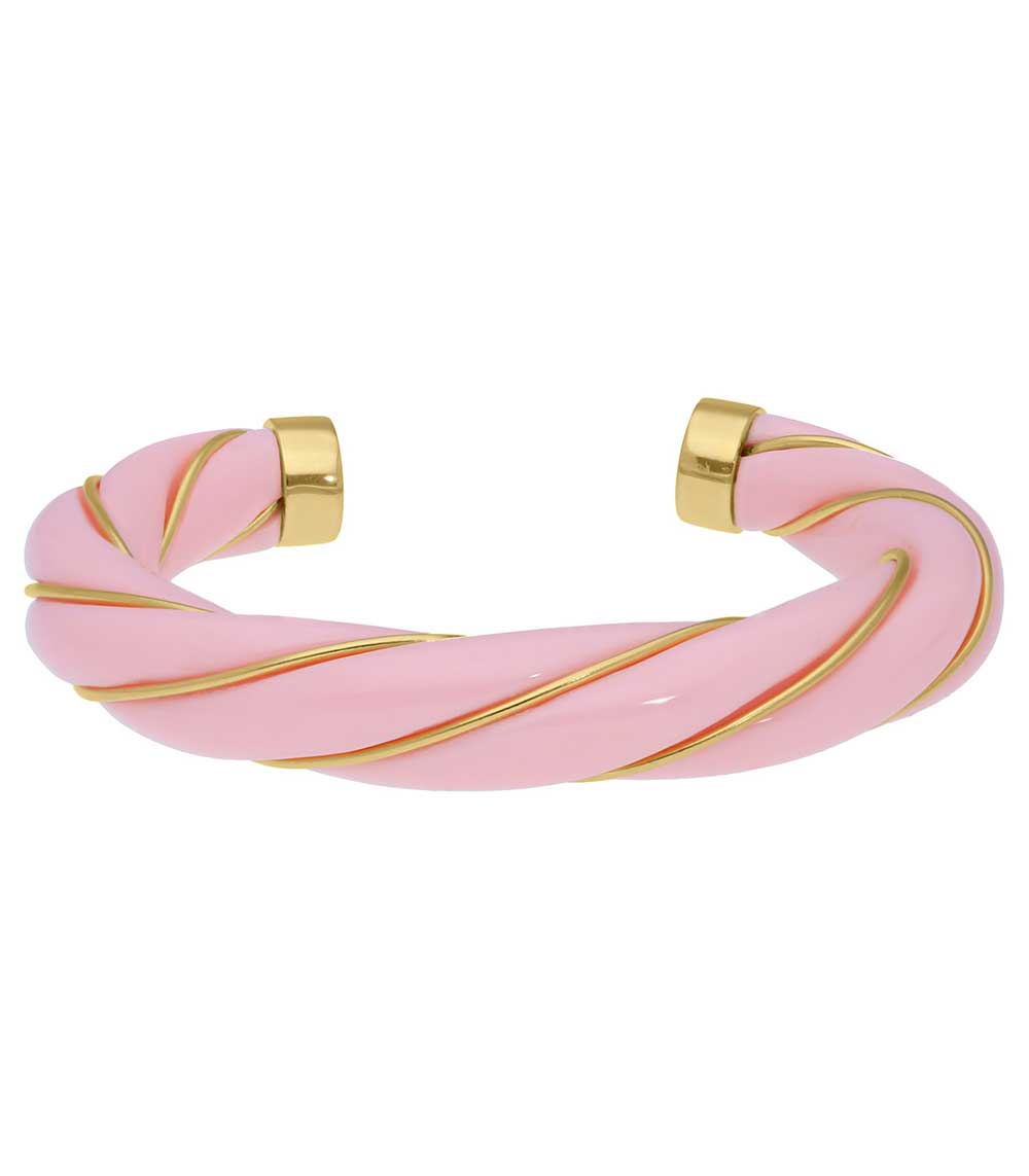 Jonc Diana Rose Pâle x Octobre Rose  Aurélie Bidermann