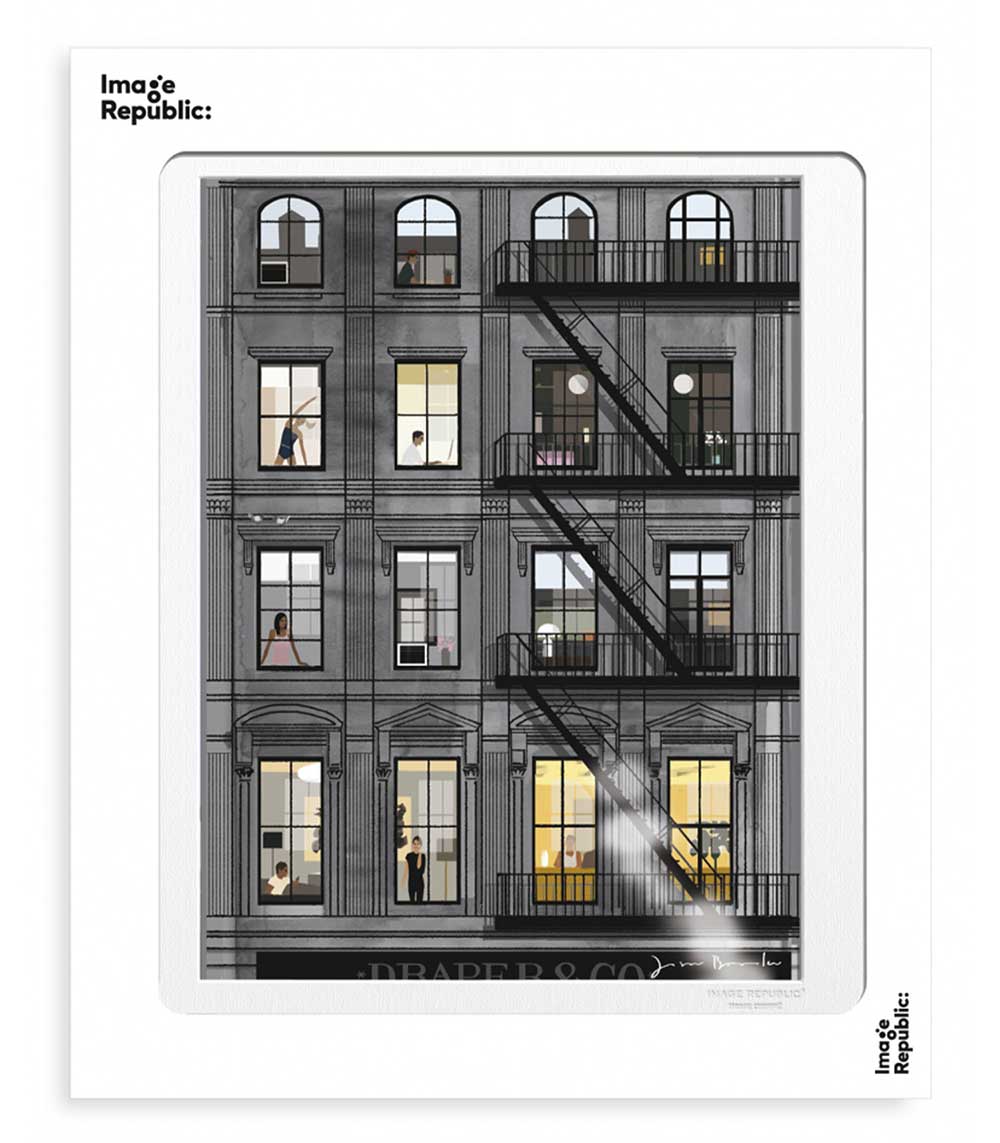 Affiche Jason Brooks 0002 Manhattan 40 x 50 cm Image Republic