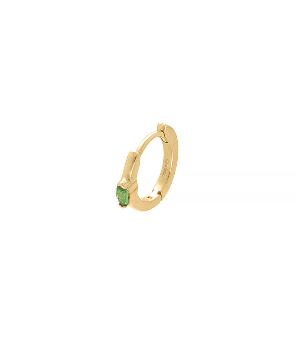 Mini Créole or jaune Marquise Tsavorite And... Paris