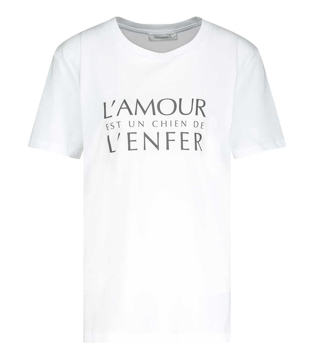 Tee-shirt L'amour Henriette H
