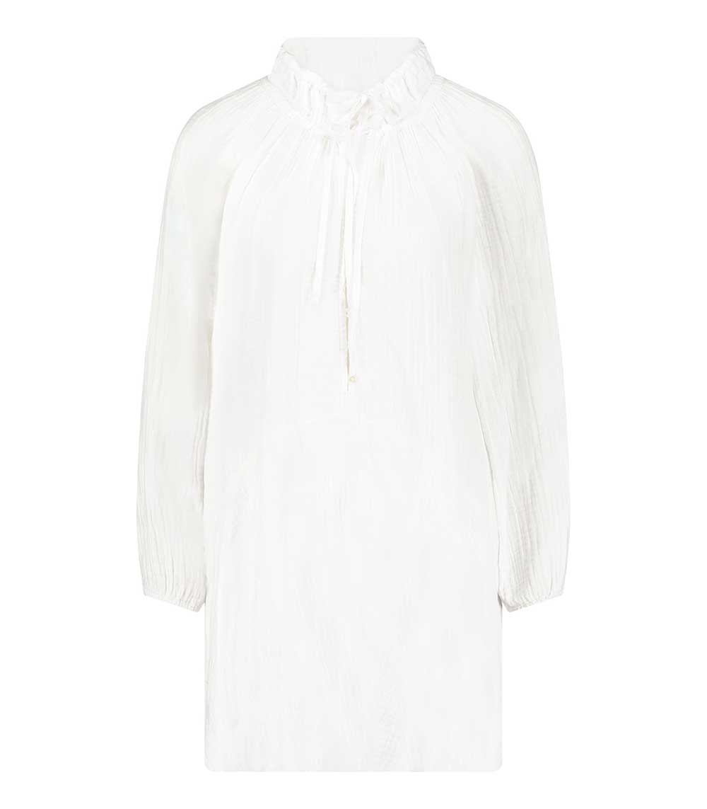 Robe en gaze de coton Lola White Xirena