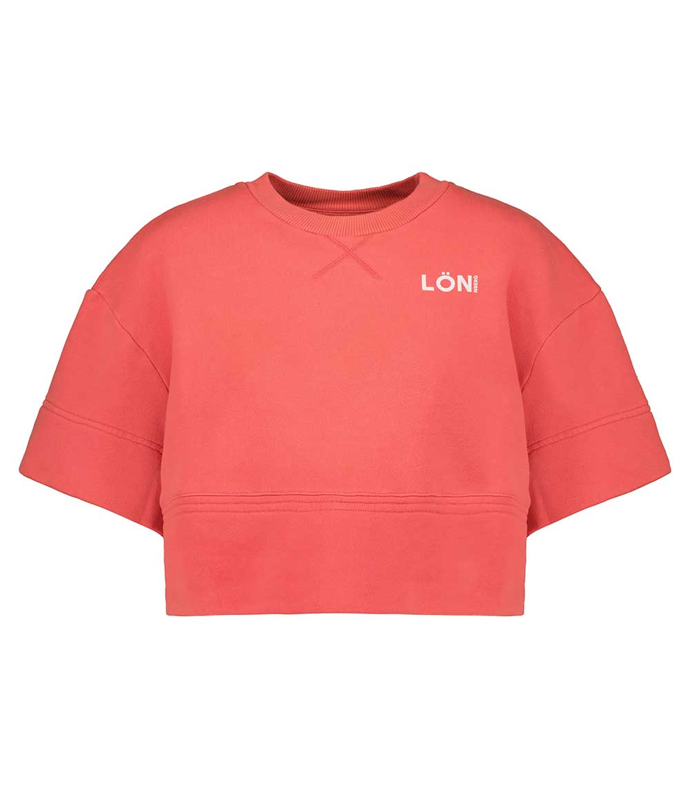Top Texas en coton molletonné Red Margaux Lonnberg