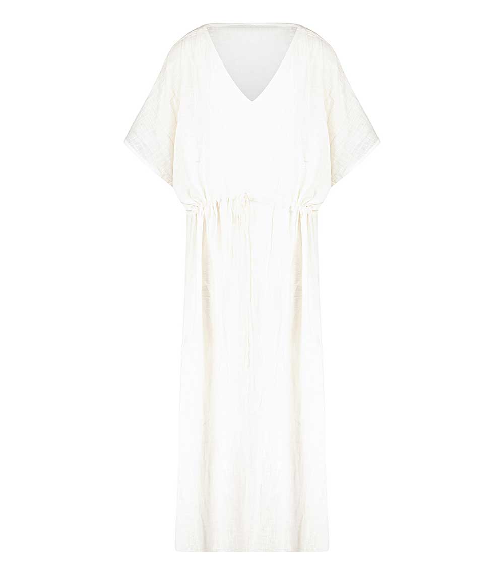 Alexandria white maxi dress Maison Saint Julien