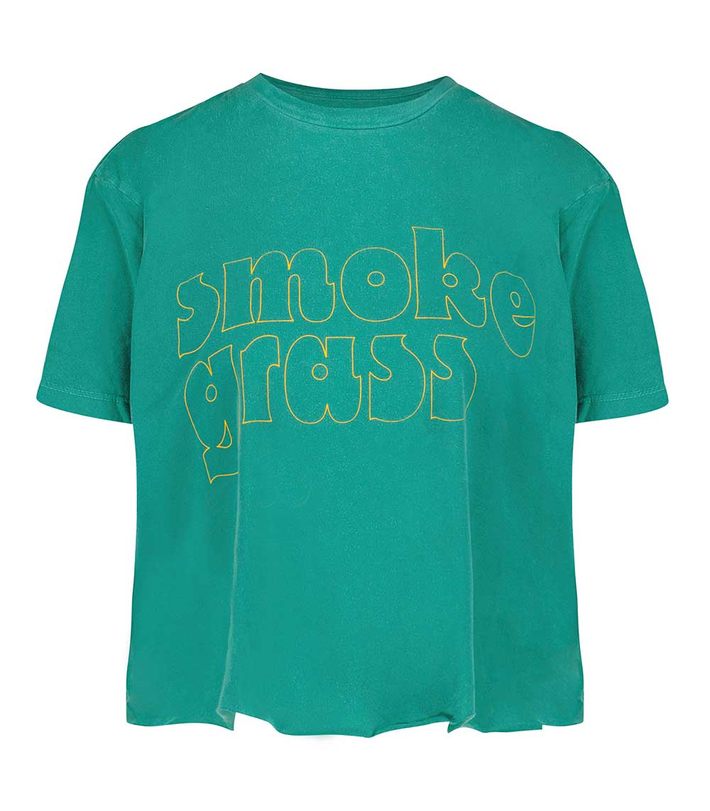 Tee-shirt The Slouch Cutoff Smoke Grass Mother