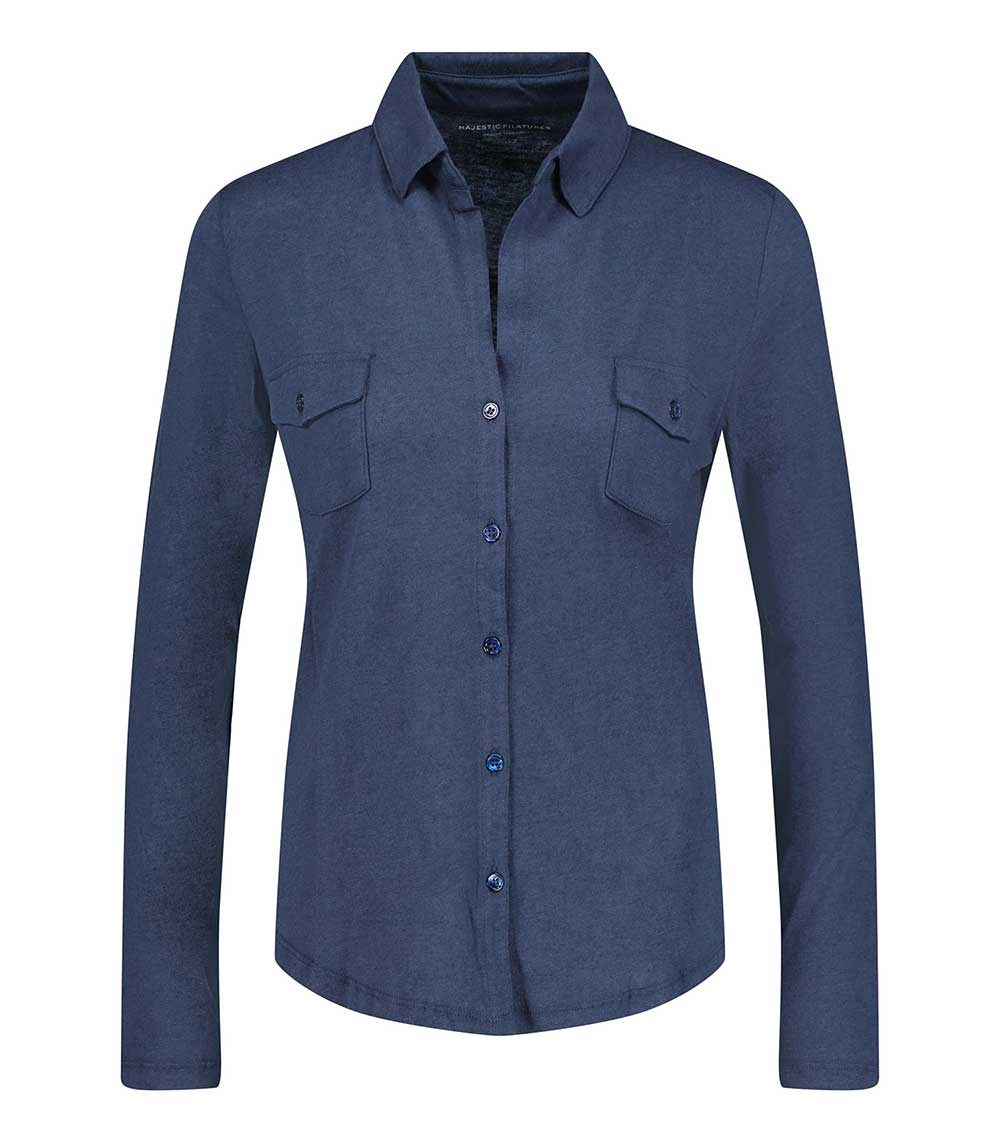 Chemise manches longues Prusse Majestic Filatures