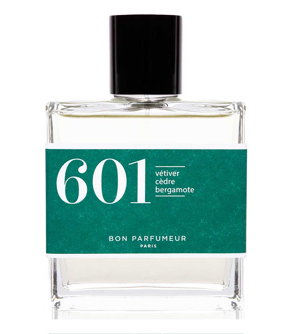 Eau de Parfum 601 Vétiver, Cèdre et Bergamote 100 ml Bon Parfumeur