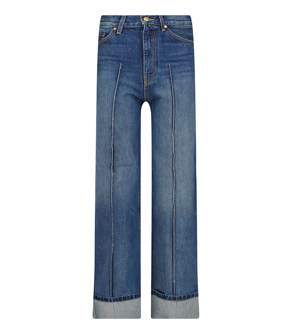Jean The Genevieve Danube Dark Indigo Ulla Johnson