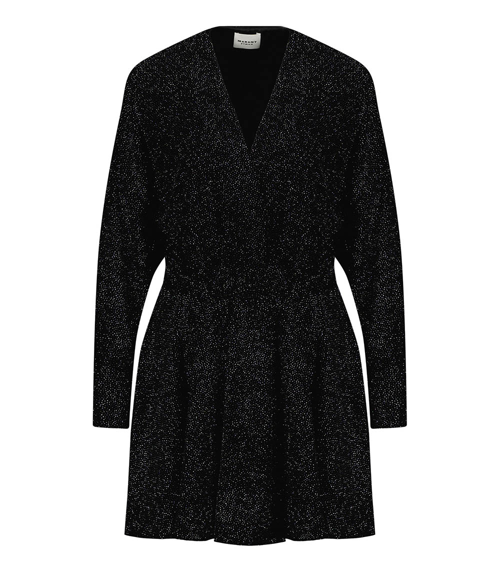 Robe en velours à strass Alexane Marant Étoile