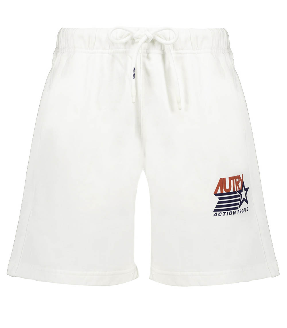 Short homme Iconic Action Blanc Autry
