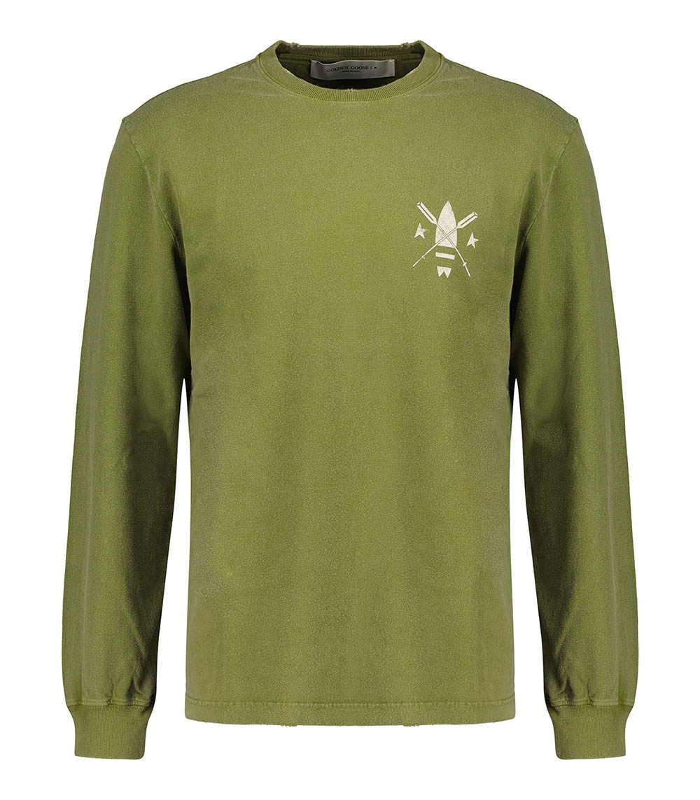 Tee-shirt homme à manches longues The Golden Rowling Club Golden Goose