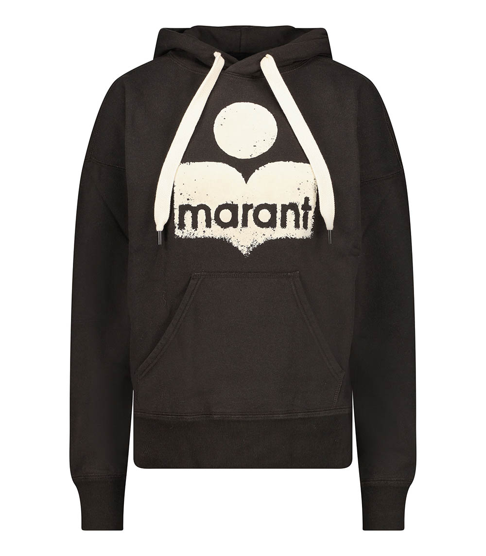 Hoodie Mansel Faded Black et Blanc Marant Étoile