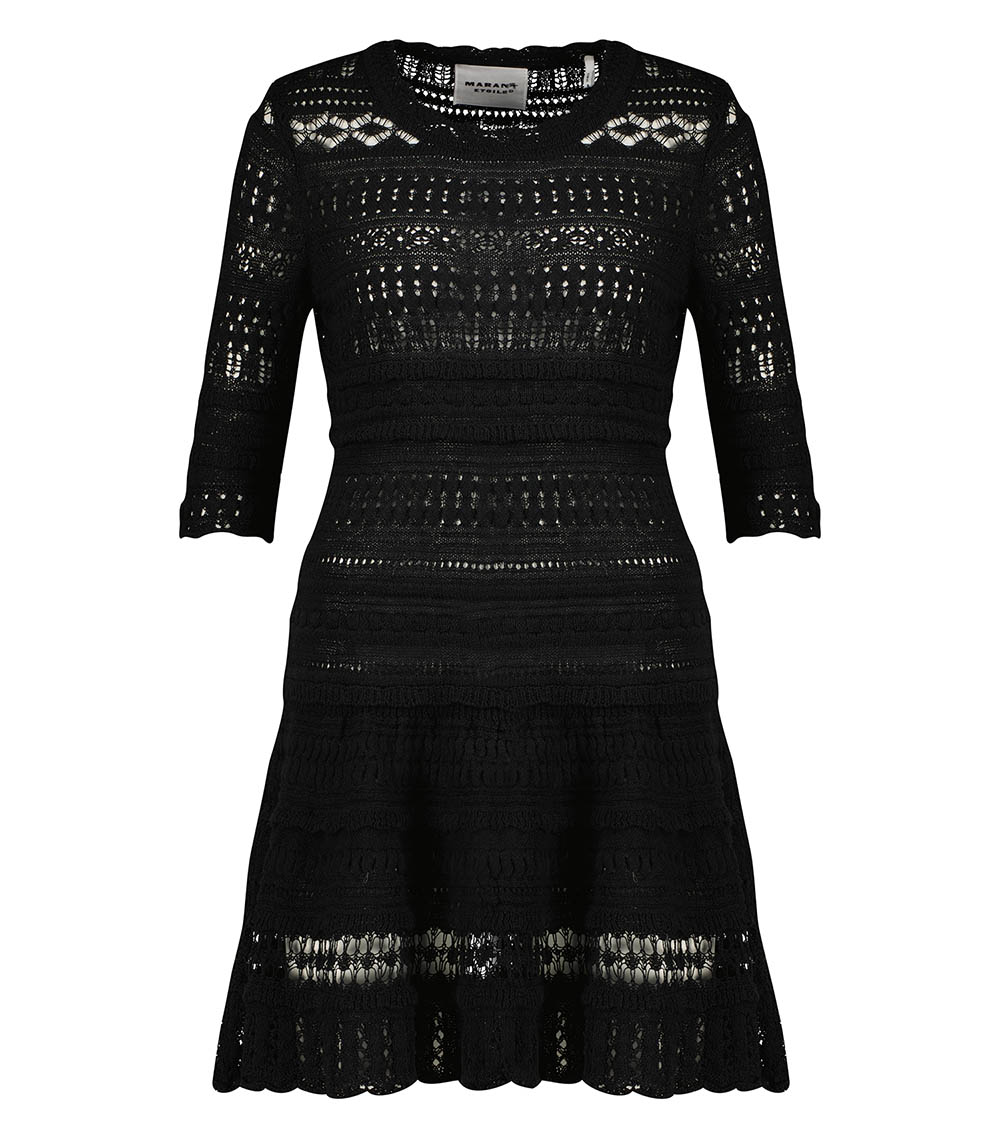Robe Crochet Fauve Black Marant Étoile