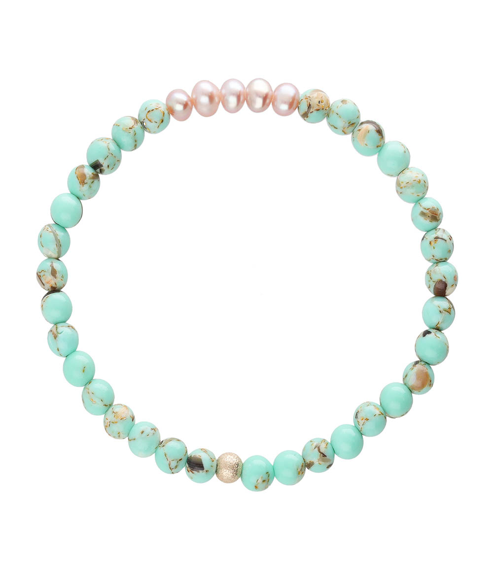 Mix Turquoise Bracelet Nathalie Guinochet