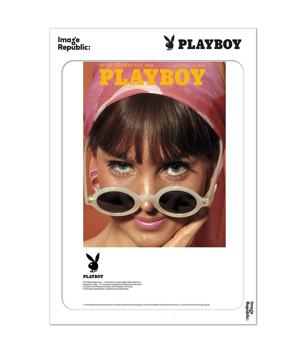 Affiche Playboy Couverture Juin 1965 38 x 56 cm Image Republic