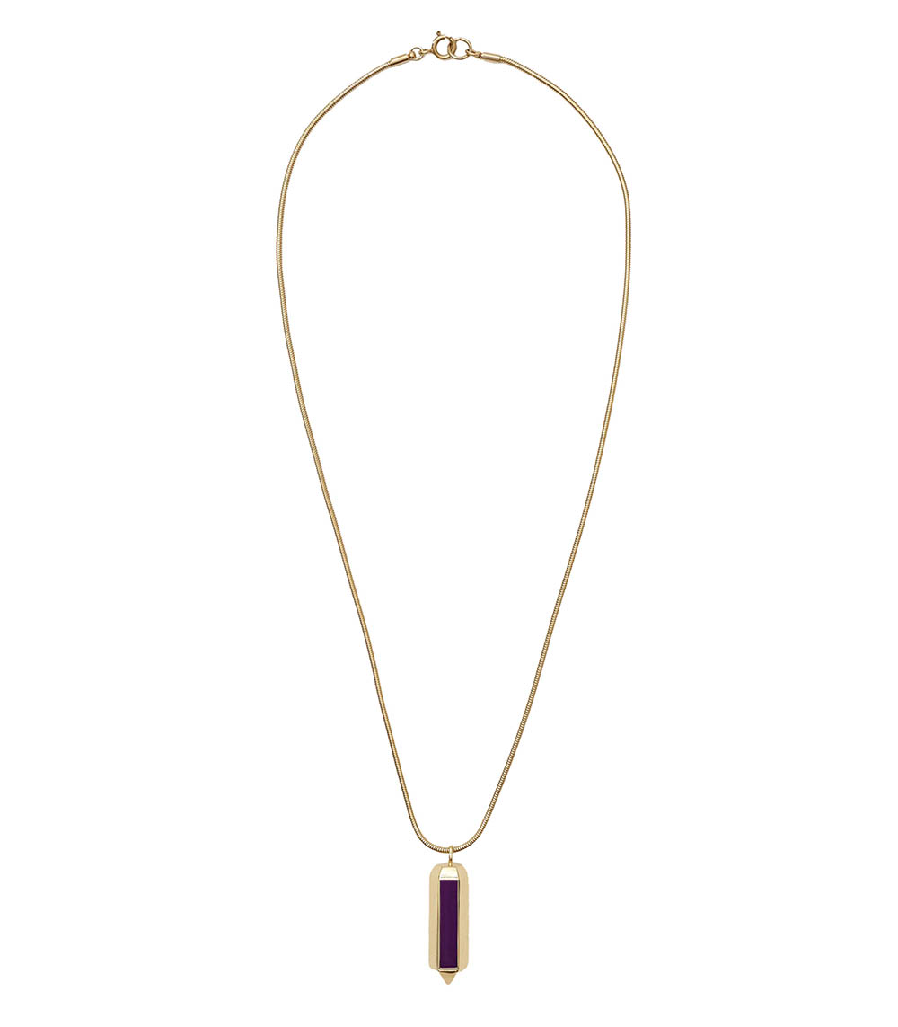 Collier To Dance Plum Isabel Marant