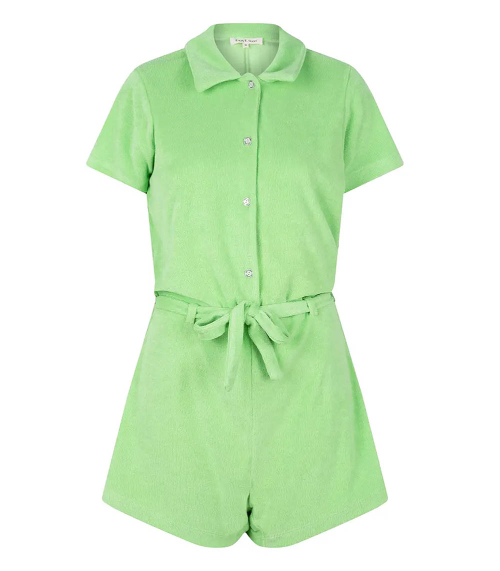 Playsuit Terry Green Love Stories