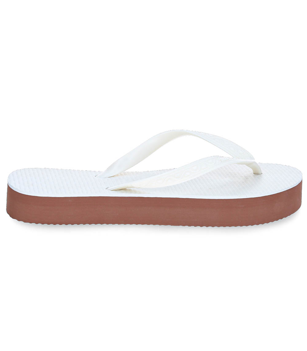 Tongs Flatform Fleur de Tiaré Beach Originals