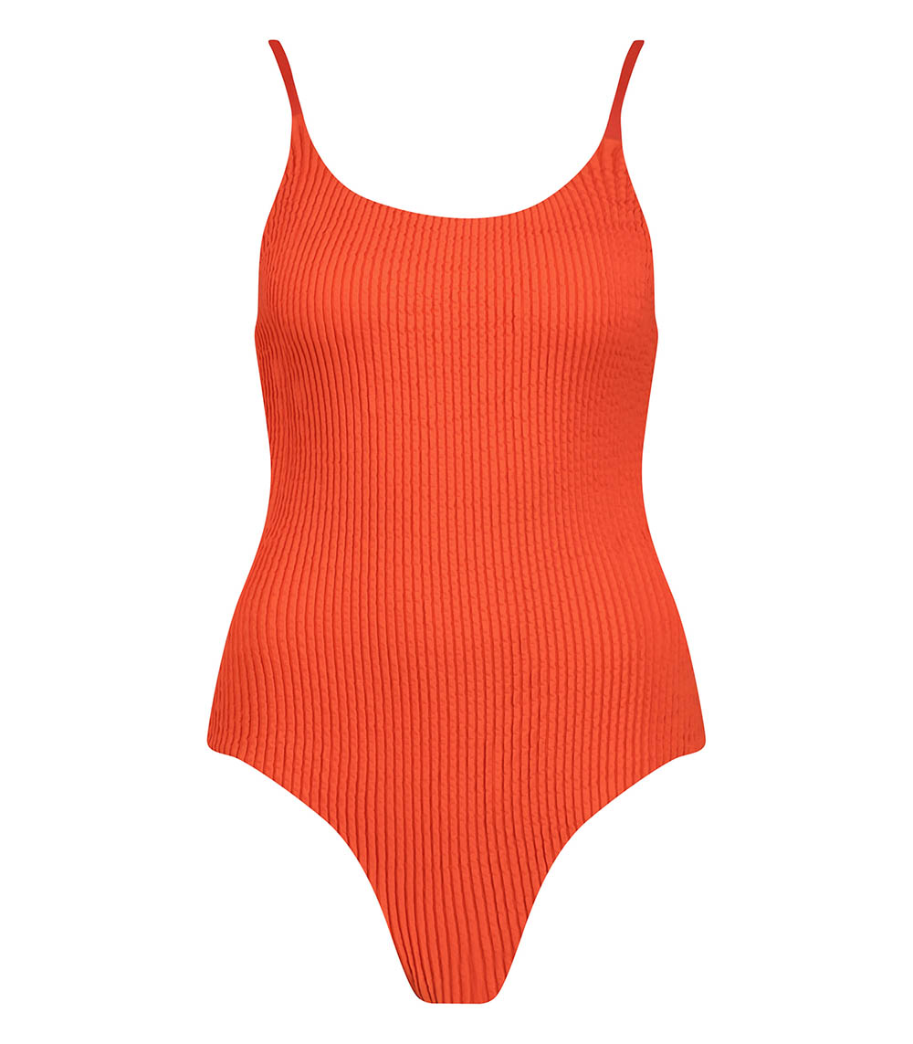Kim Mandarine Smoke Albertine one-piece swimsuit