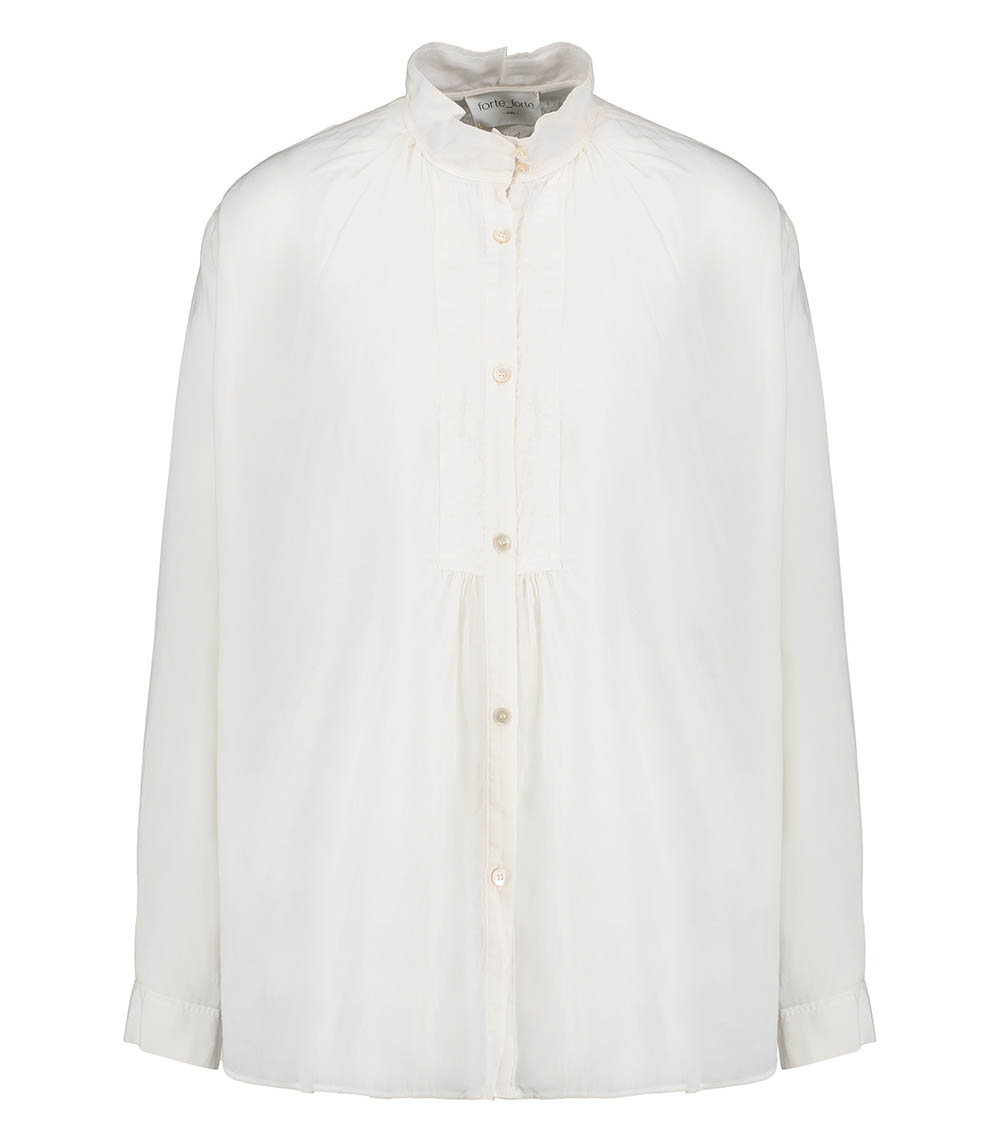 Cotton and silk voile shirt Forte Forte