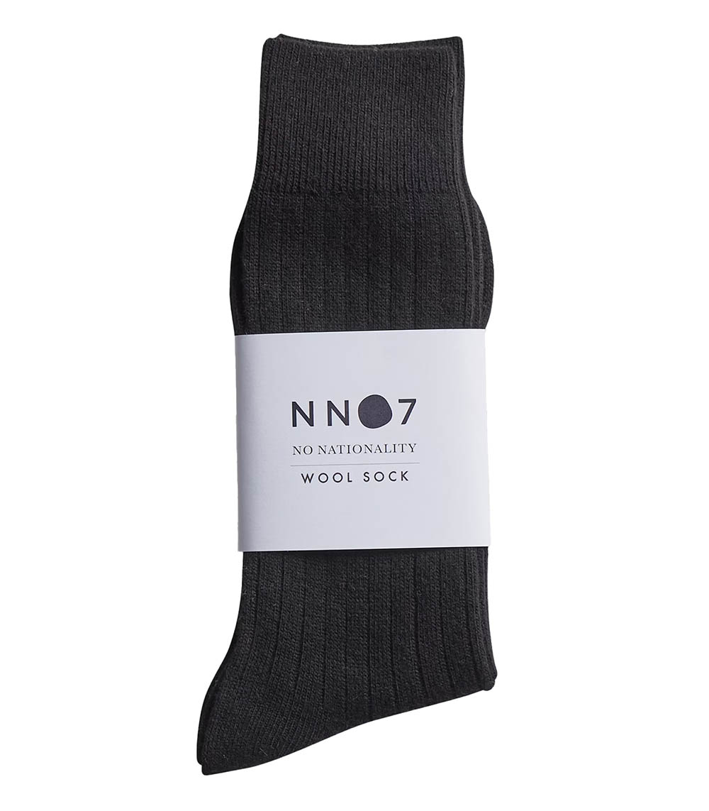 Cashmere socks 9140 Black NN07