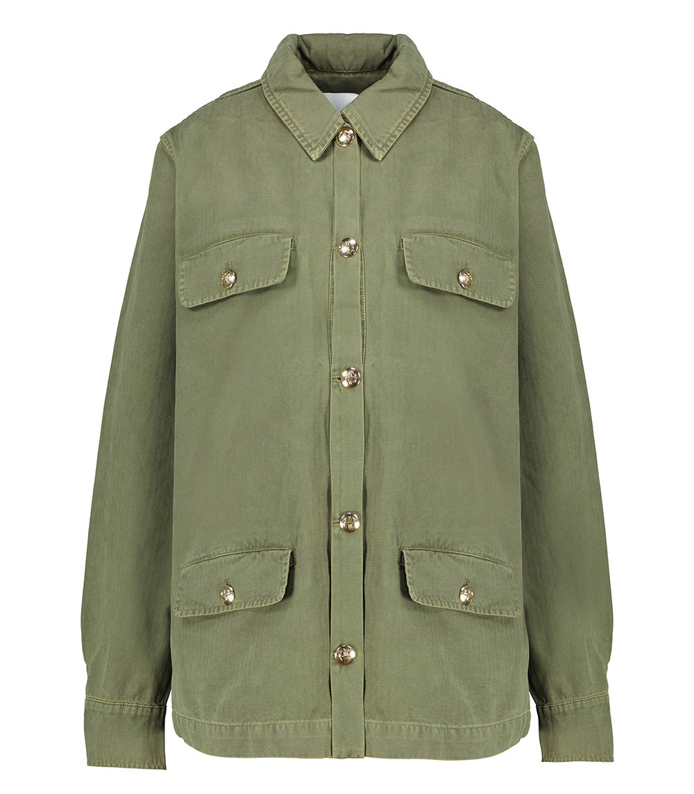 Corey Army Green Jacket Anine Bing