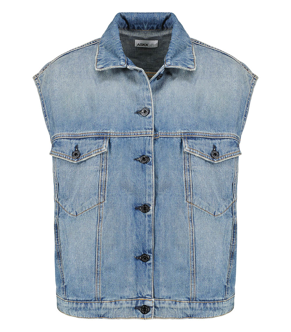 Bogart ASKK NY Sleeveless Denim Jacket