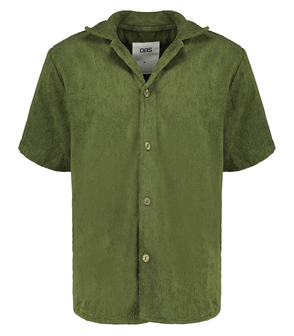 Chemise manches courtes Homme Cuba Terry Army OAS