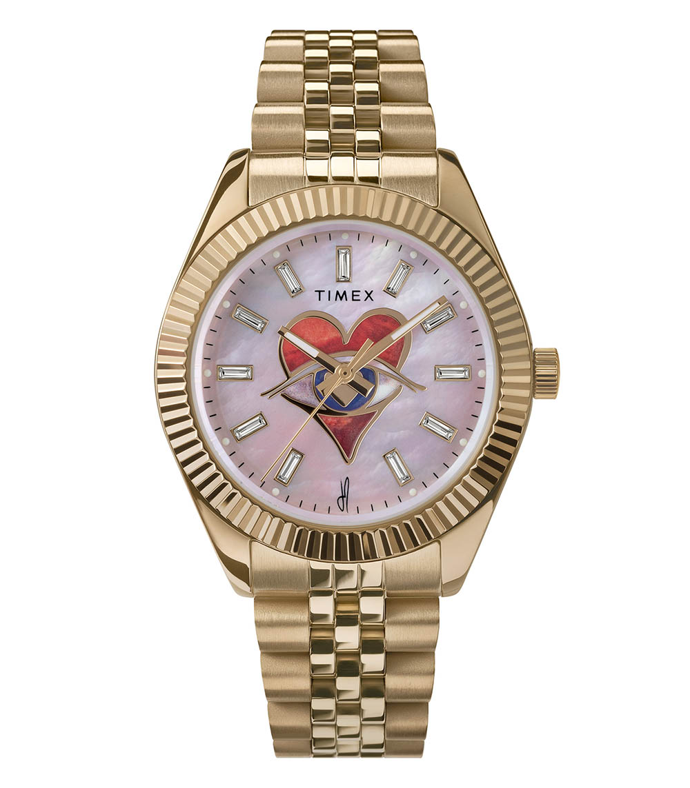 Watch Timex x Jacquie Aiche Pink Quartz Timex