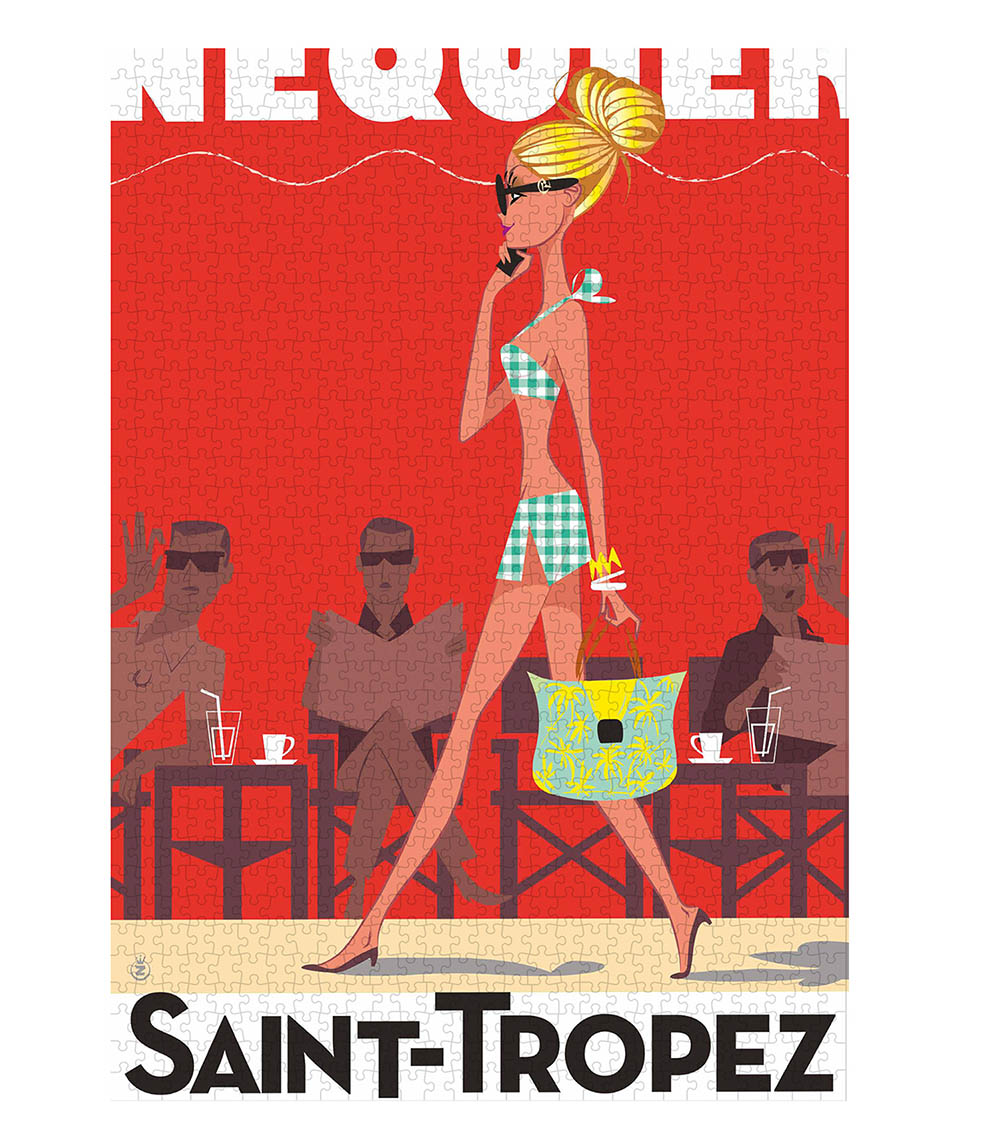 Monsieur Z Saint Tropez puzzle Image Republic