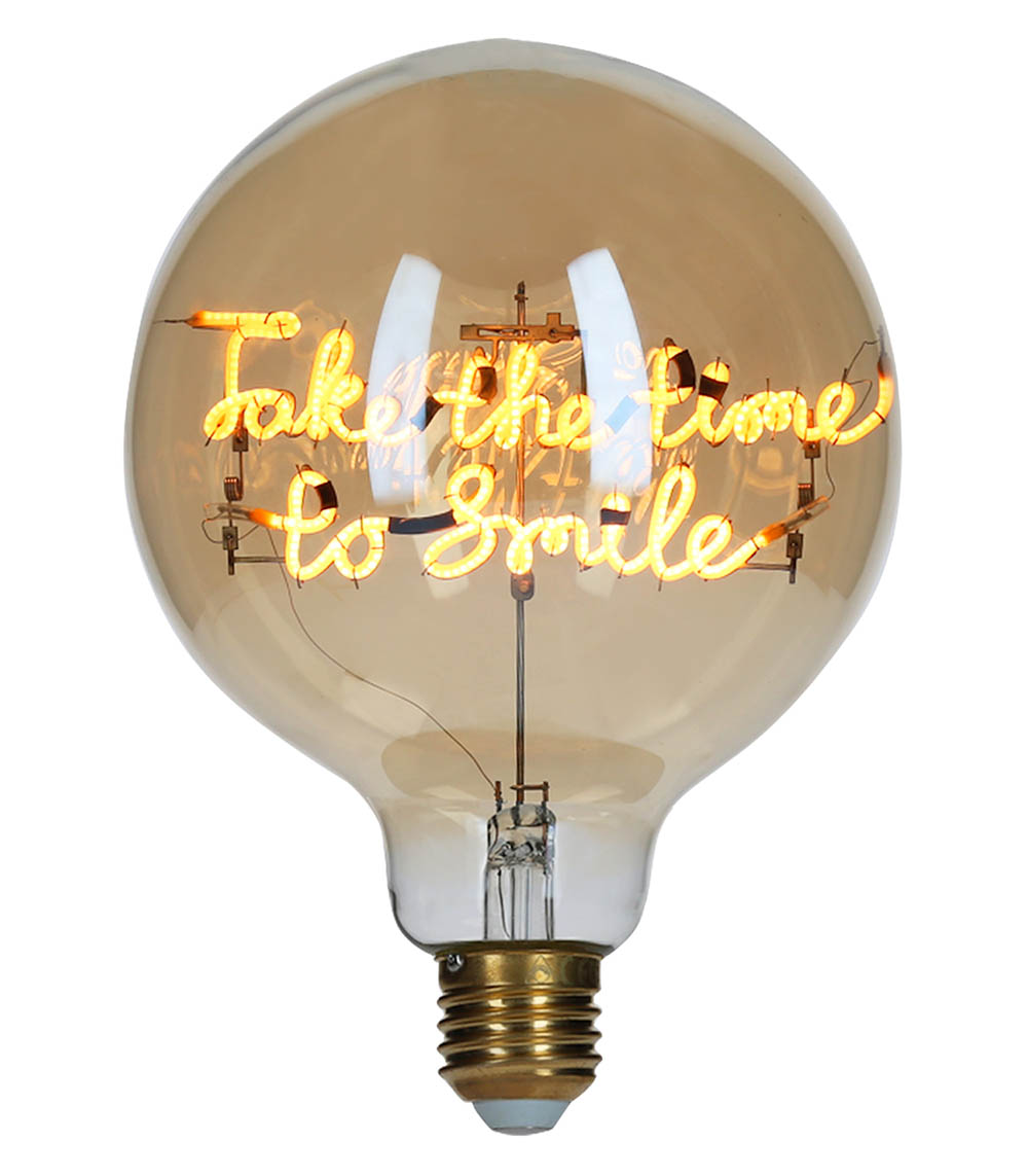 Take The Time To Smile Bulb By Smiley Elements Lighting