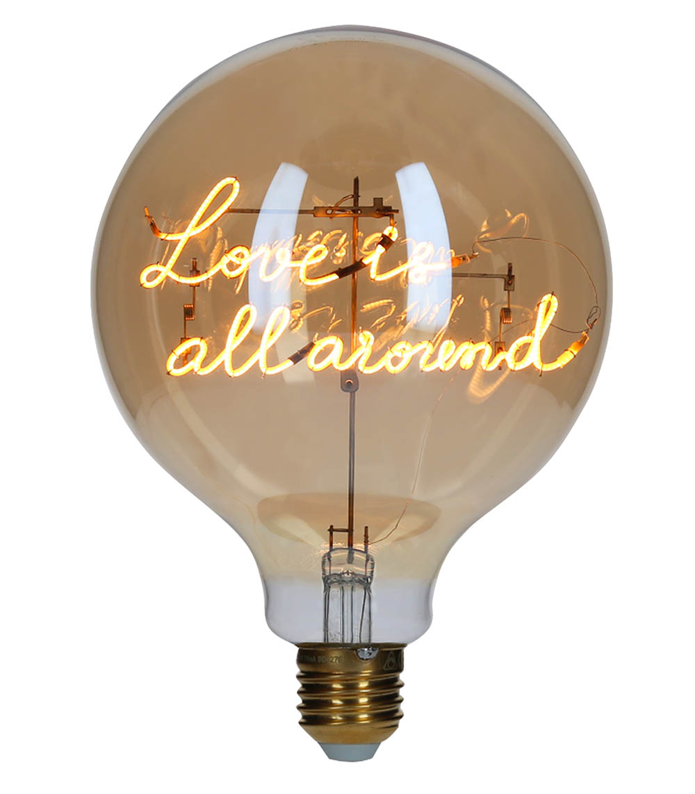 Love Is All Around Elements Lighting bulb