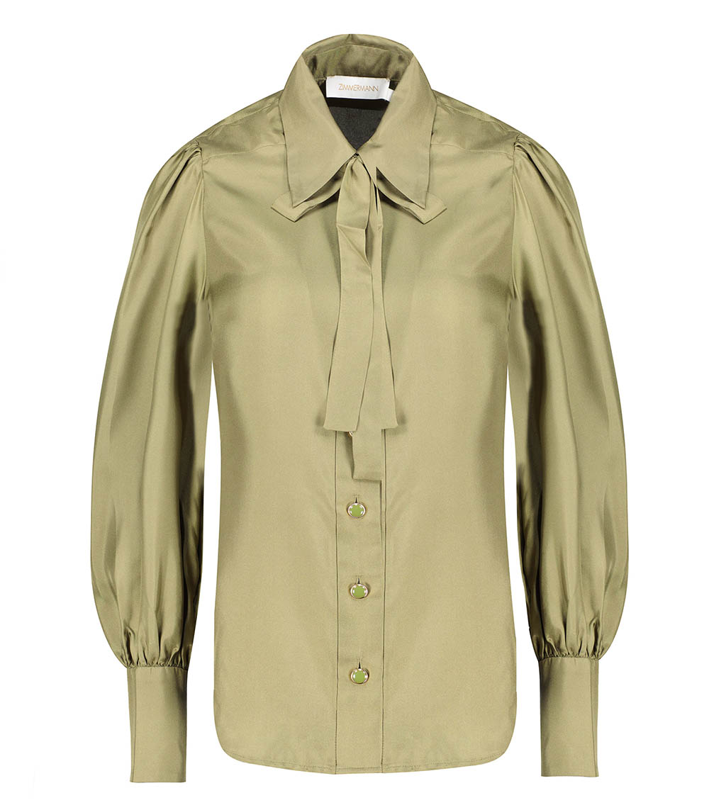 Chemise Blouson Tranquillity Light Olive Zimmermann