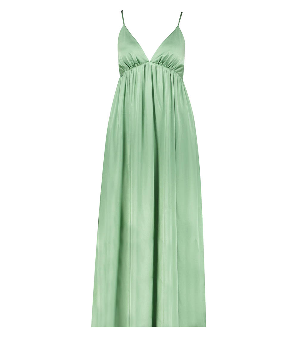 Silk Slip Matcha Dress Zimmermann