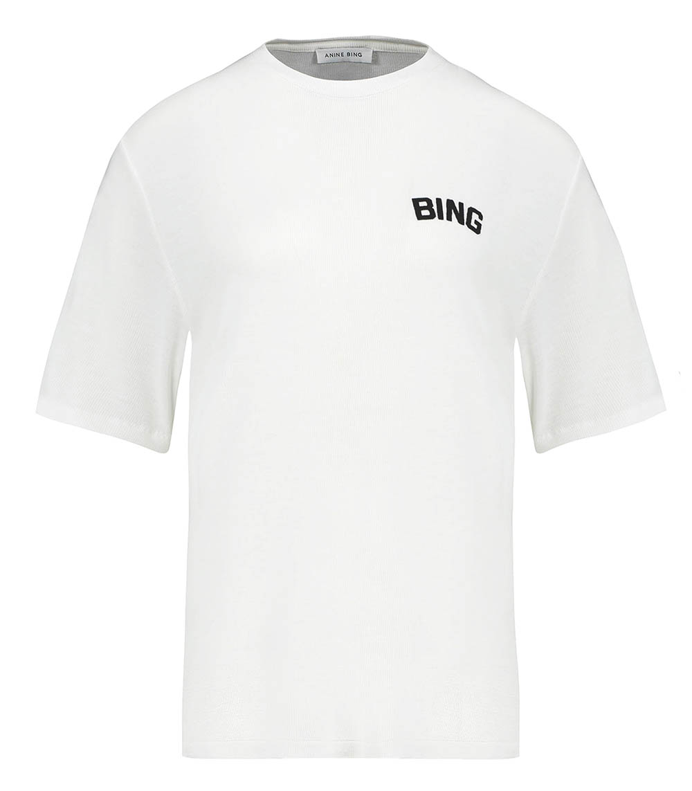 Louis Hollywood Ivory T-shirt Anine Bing