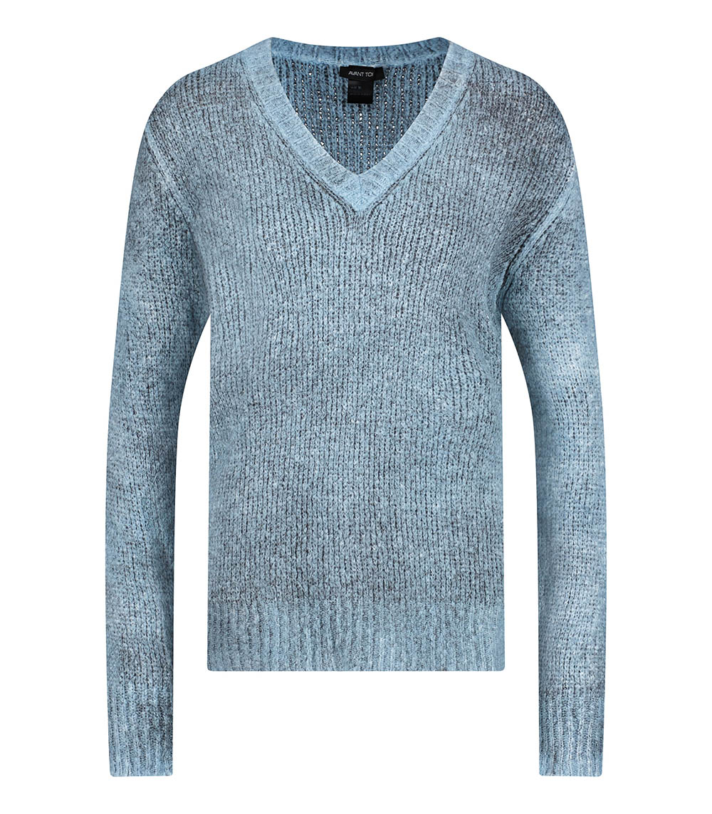 Water V-neck knit sweater Avant Toi