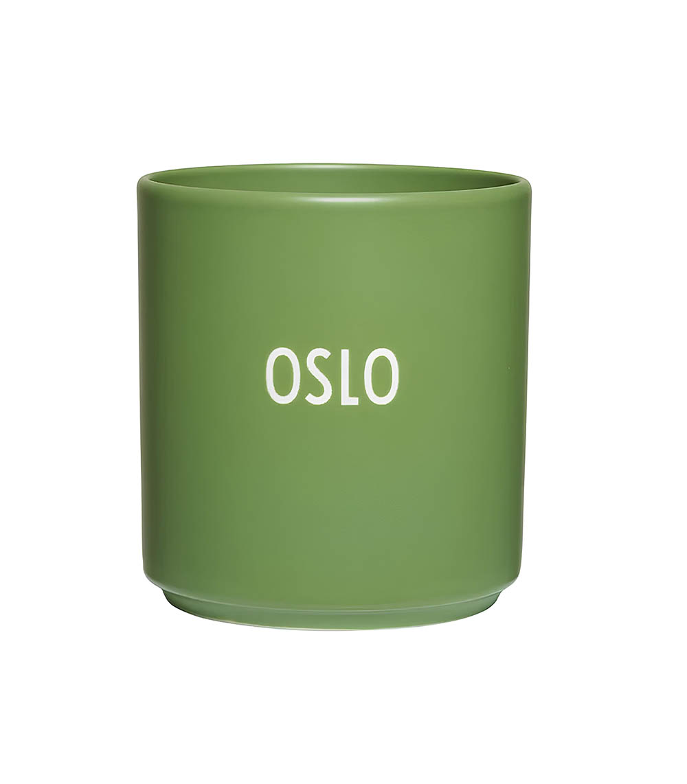 Mug Favorite Cups Oslo Design Letters