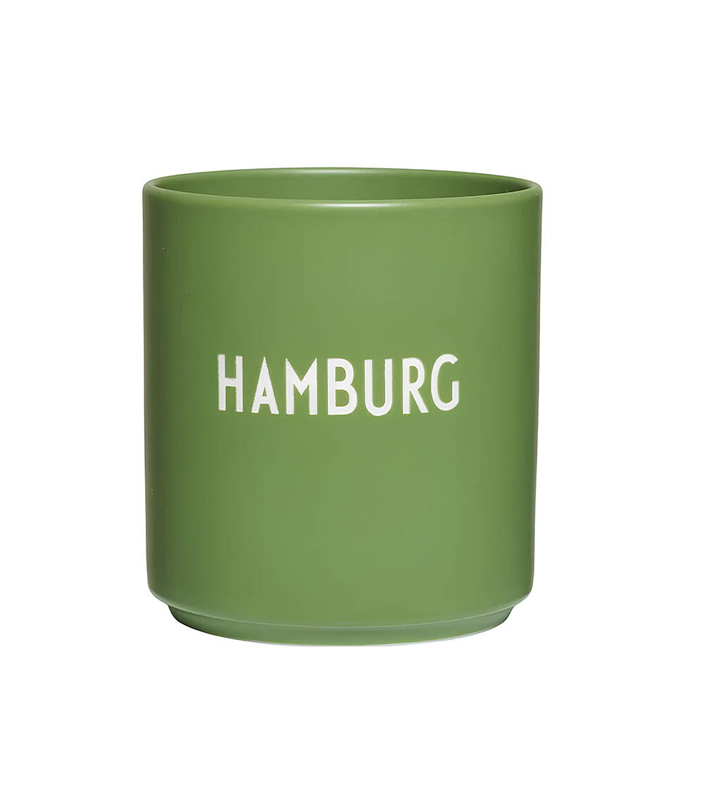 Mug Favorite Cups German Collection Hamburg Design Letters