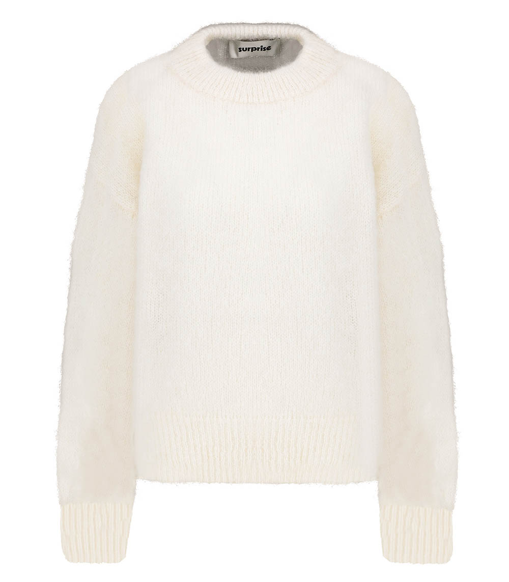 Mohair sweater Jane Cream Surprise Paris