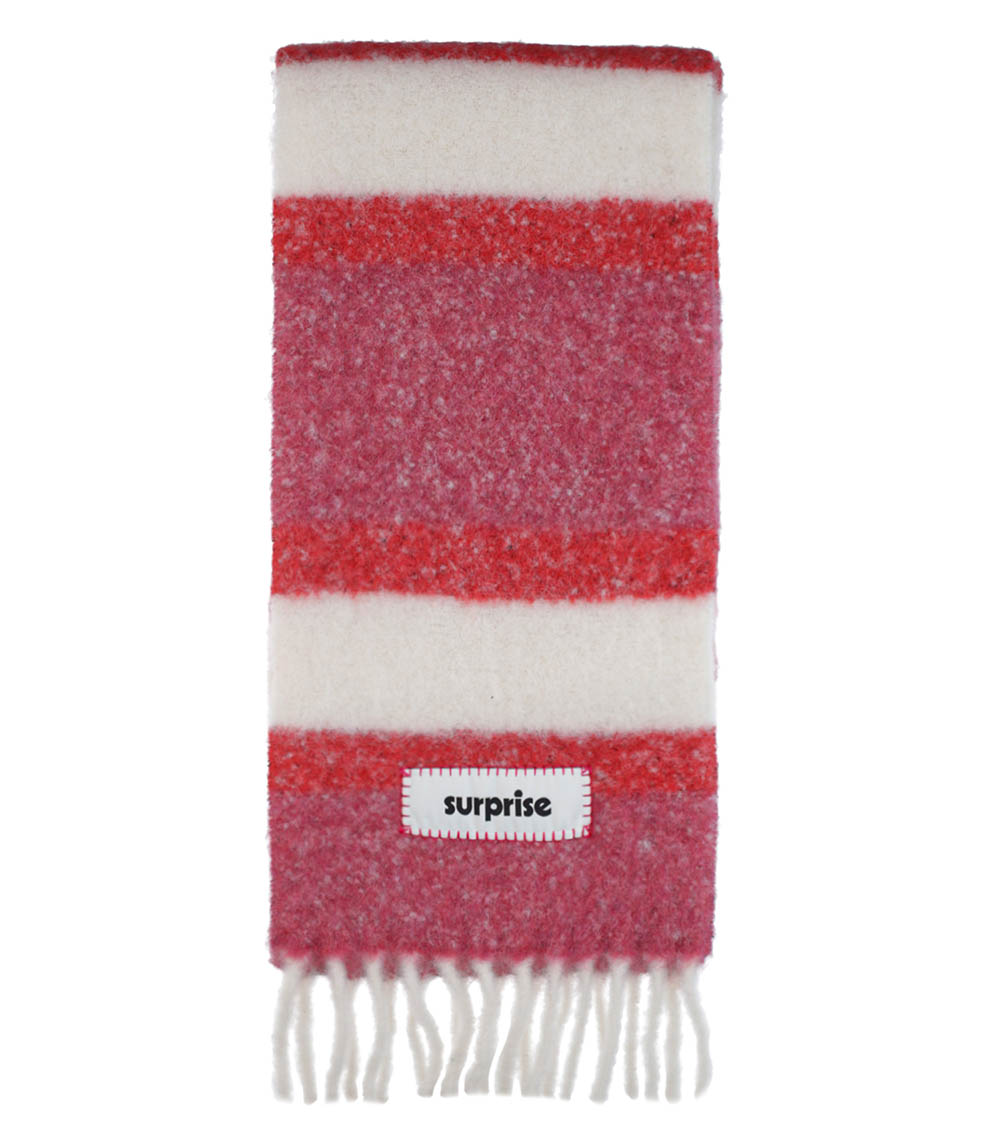 Pink Surprise Paris alpaca scarf