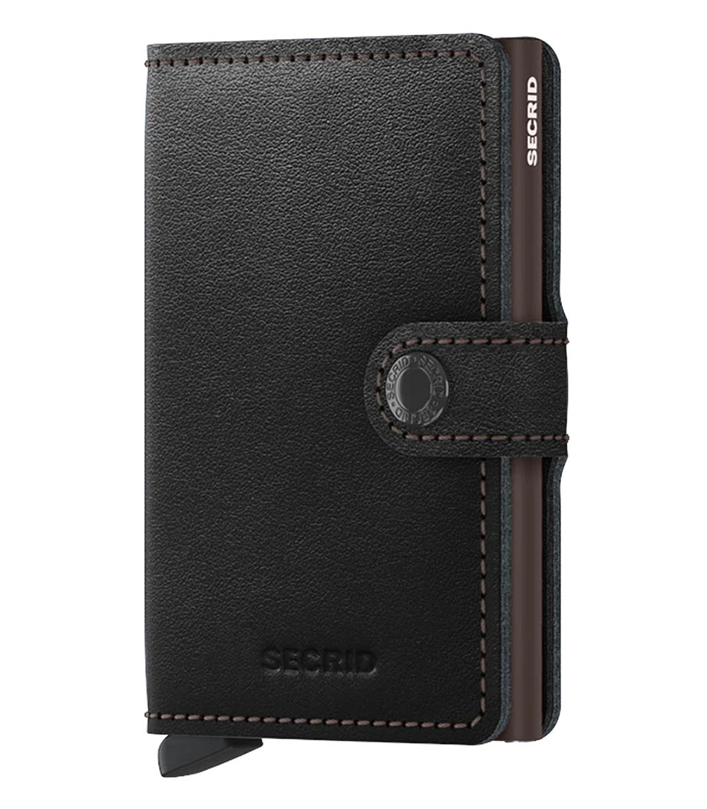 Miniwallet Original Black Brown card case Secrid