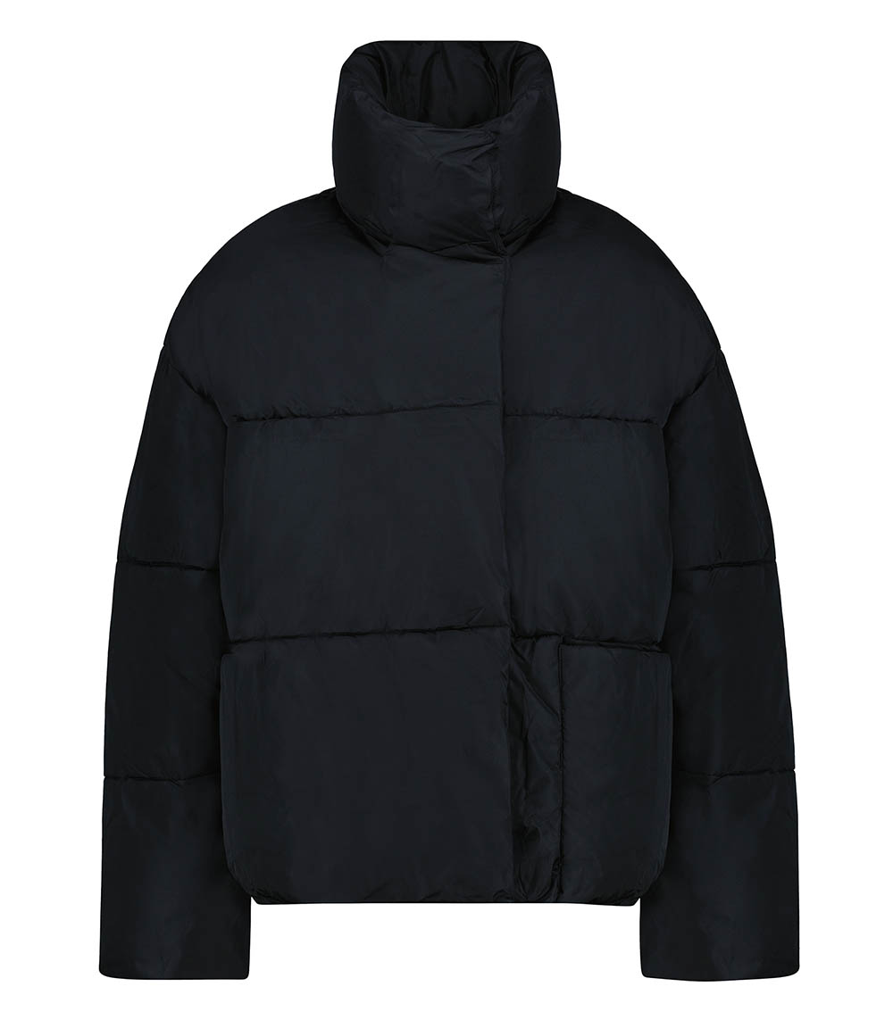 Black Delaunay down jacket Thinking Mu