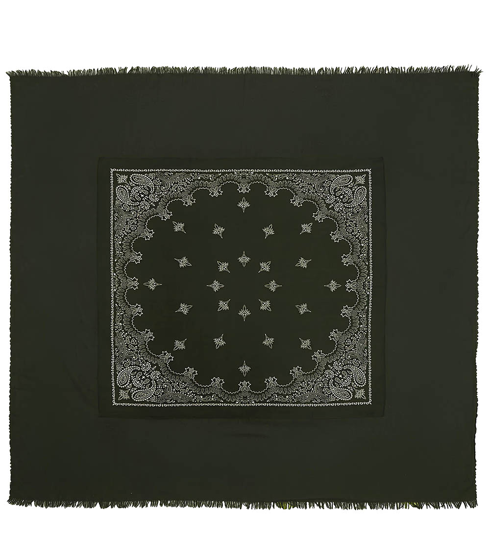 Isaband Bandana Stole Quadra Military 140 x 140 cm destiny