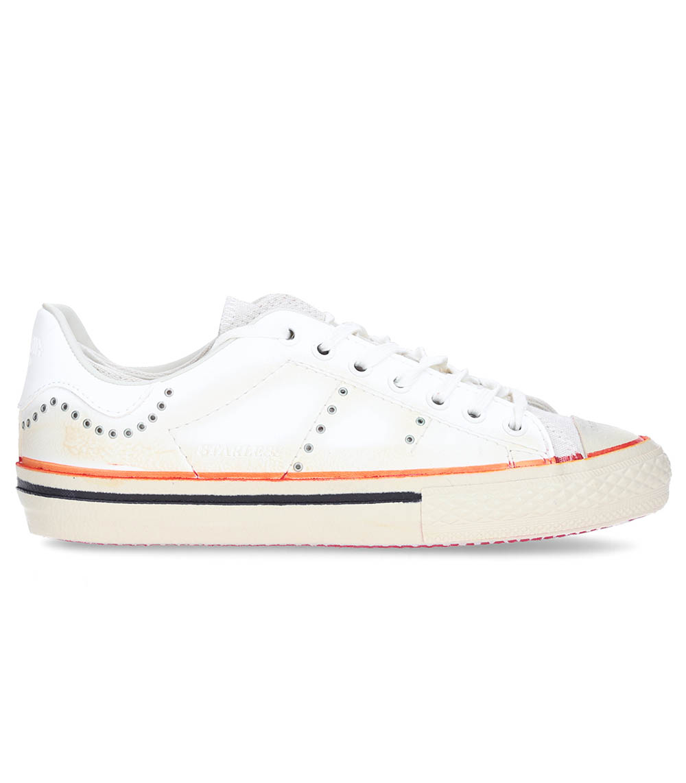 Sneakers Starless Low Moma White Canvas Hidnander