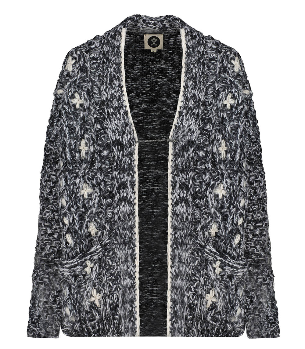 Cardigan Kimono Black Bsbee