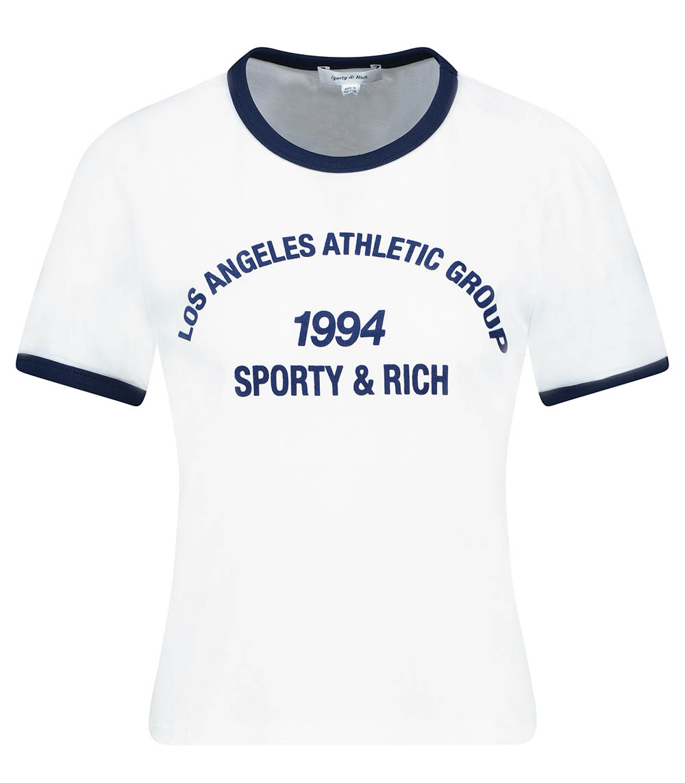 LA Athletic Group Ringer Sporty & Rich T-shirt