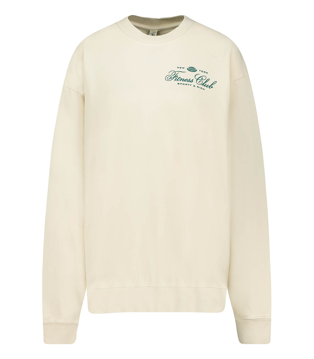 Fitness World Cream/Alpine Sporty & Rich sweatshirt