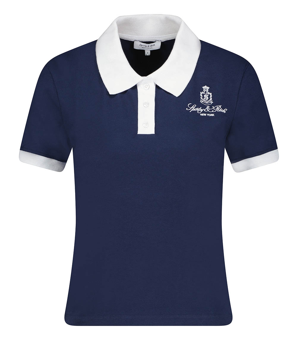 Polo Vendome Sript 70s Navy/White Sporty & Rich