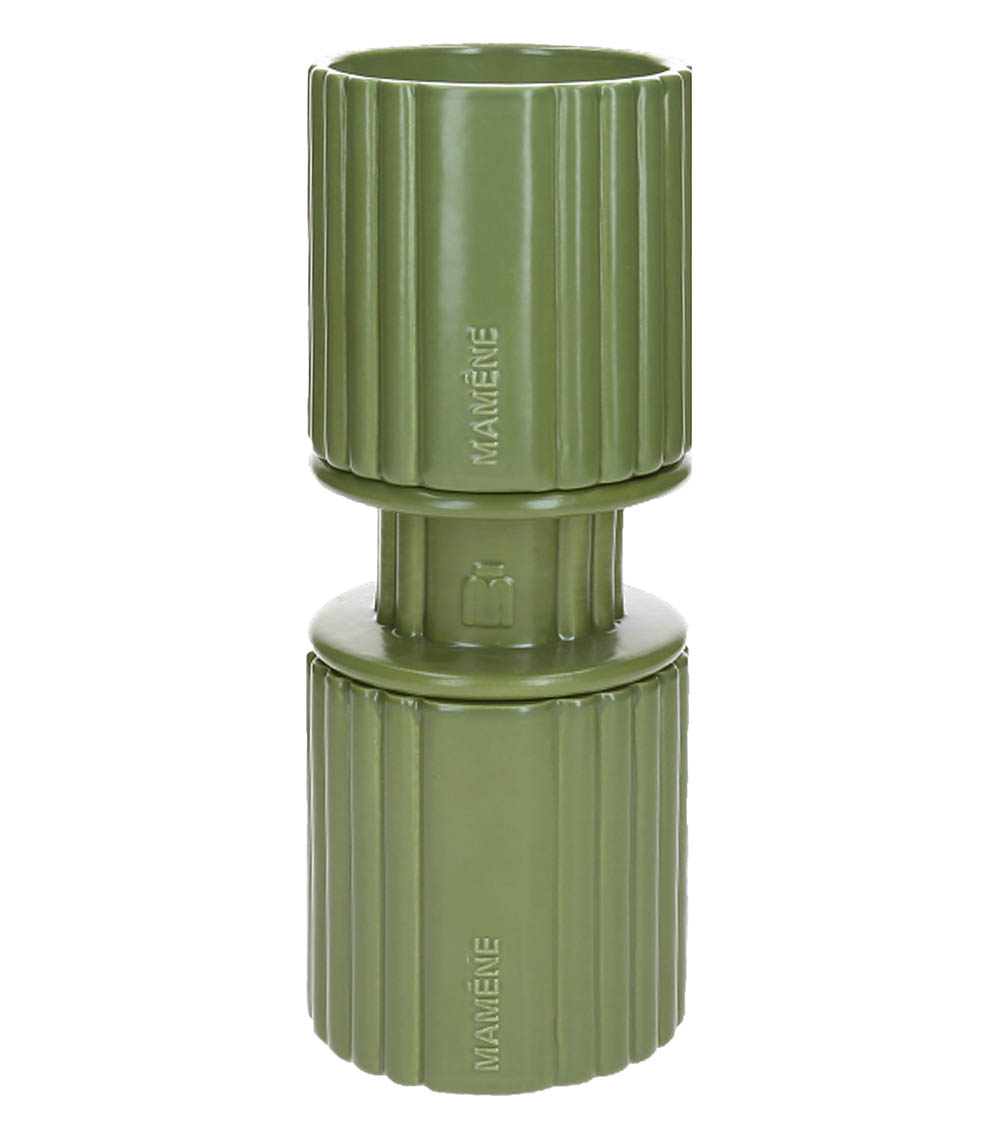 Candle Totem Andy Yvon Khaki 540 g Mamène Paris