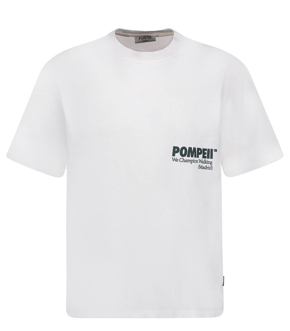 Off White men's t-shirt Pompeii Brand